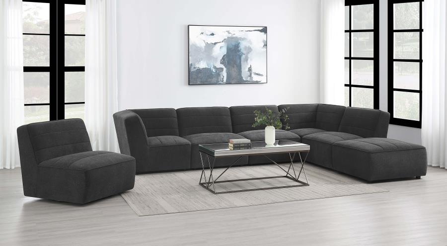 Cobie Grey Swivel Chair - MyWaynesHome #