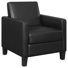 Julio Black Accent Chair - MyWaynesHome #