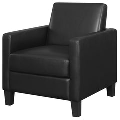 Julio Black Accent Chair - MyWaynesHome #