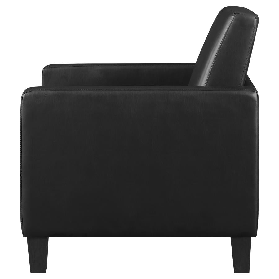 Julio Black Accent Chair - MyWaynesHome #