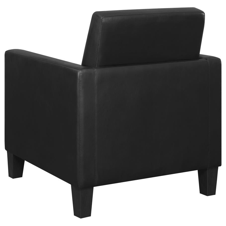 Julio Black Accent Chair - MyWaynesHome #