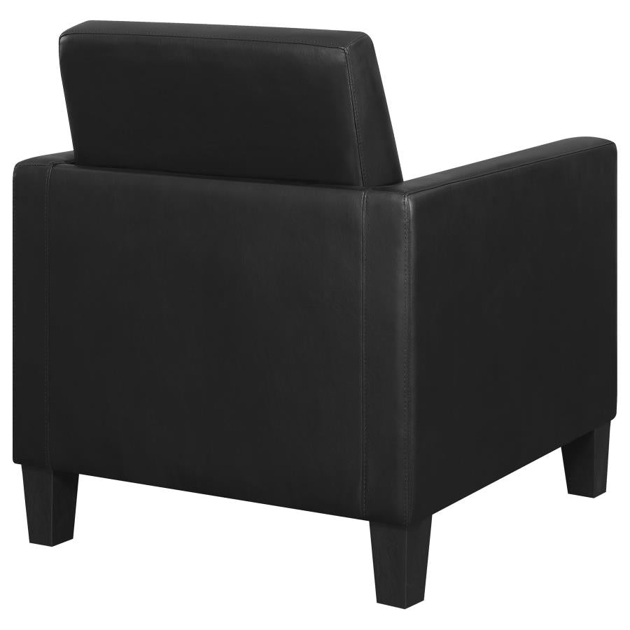 Julio Black Accent Chair - MyWaynesHome #