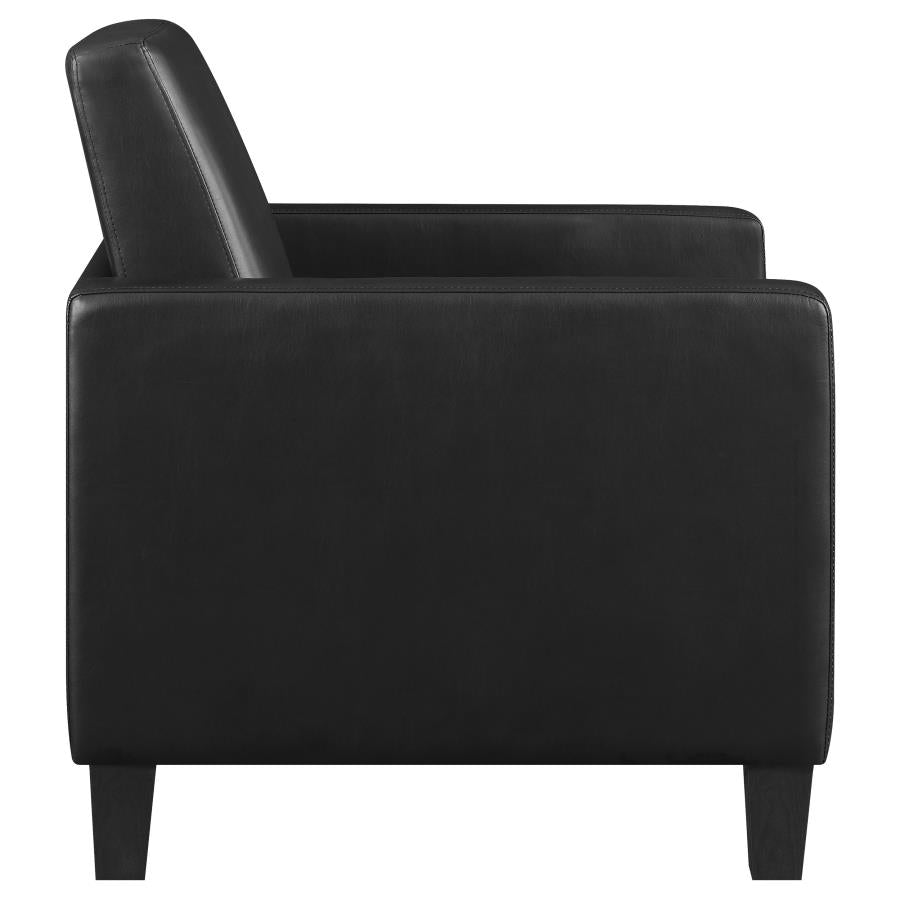 Julio Black Accent Chair - MyWaynesHome #