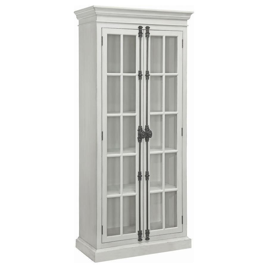 Toni White Curio Cabinet - MyWaynesHome #