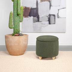 Green Ottoman - MyWaynesHome #