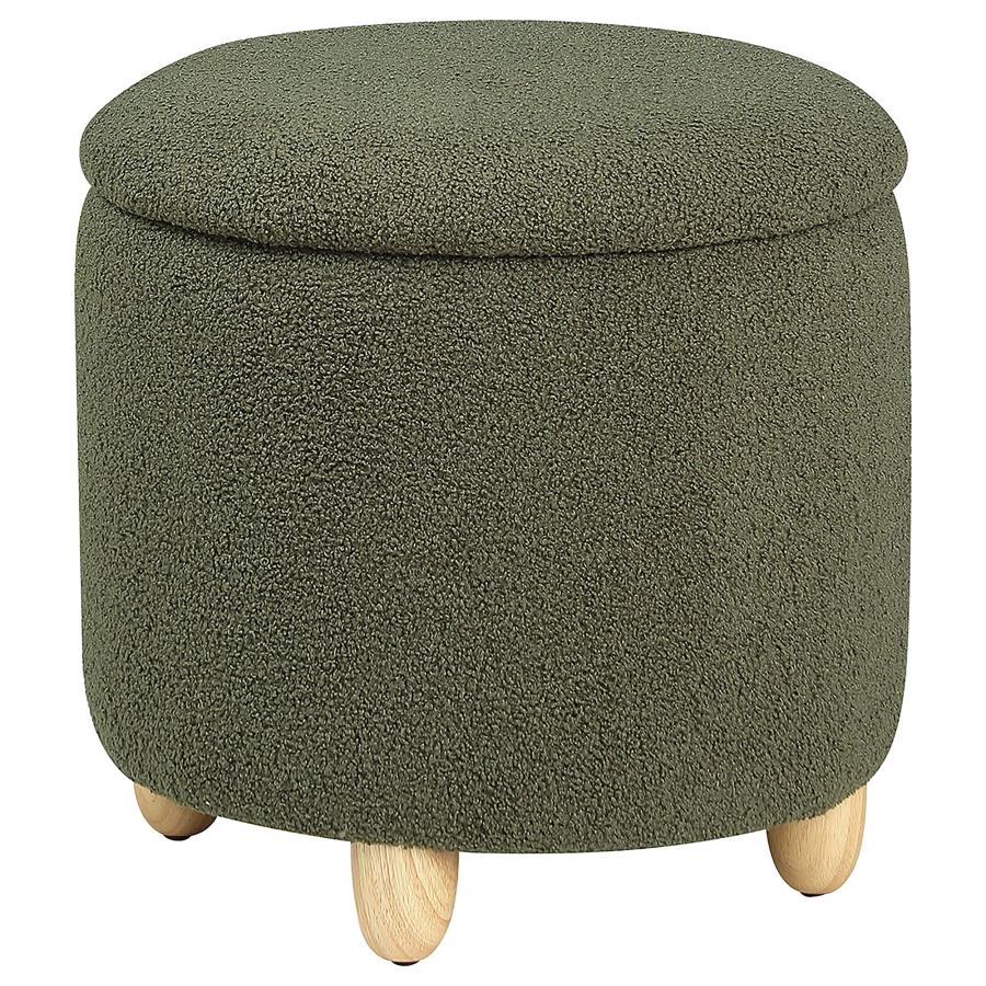 Green Ottoman - MyWaynesHome #