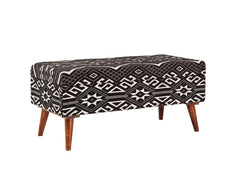 Cababi Black Storage Bench - MyWaynesHome #
