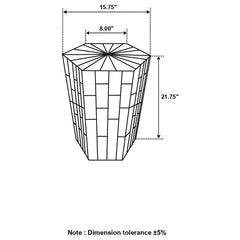 Dermot Brown Side Table - MyWaynesHome #