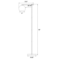 Linnea Gold Floor Lamp - MyWaynesHome #