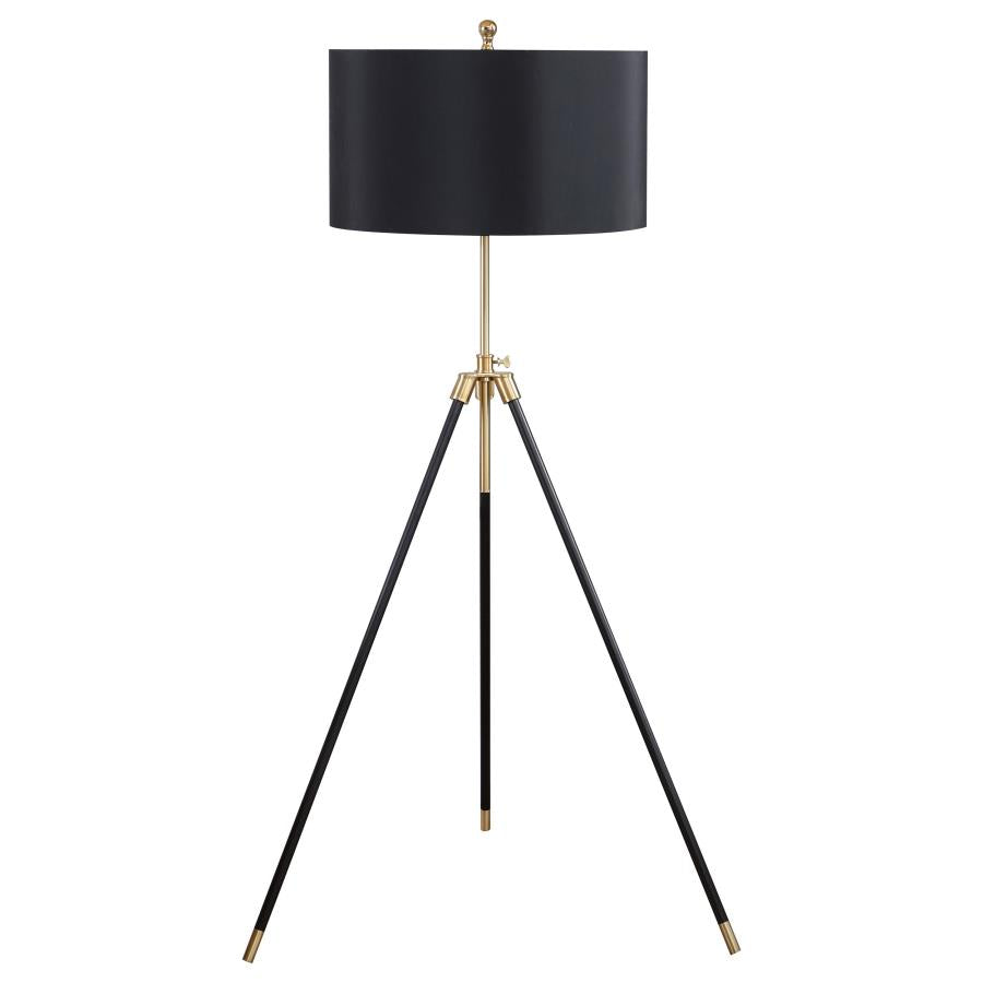 Zabka Black Floor Lamp - MyWaynesHome #