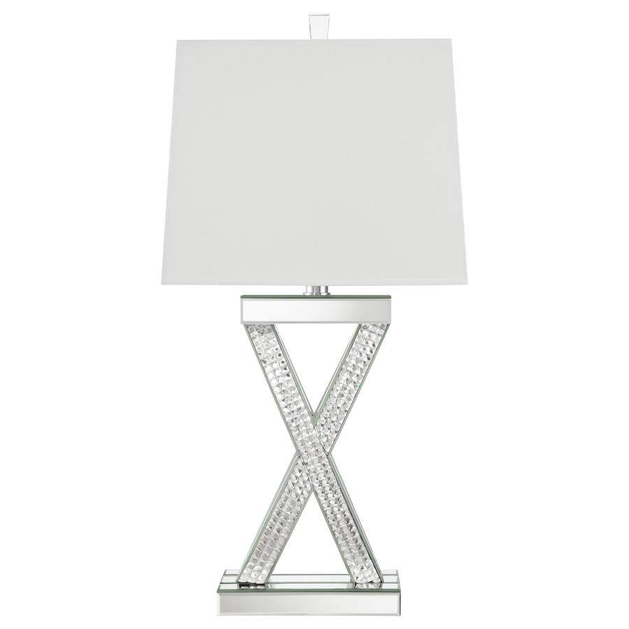 Dominick Silver Table Lamp - MyWaynesHome #