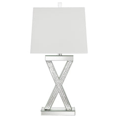 Dominick Silver Table Lamp - MyWaynesHome #