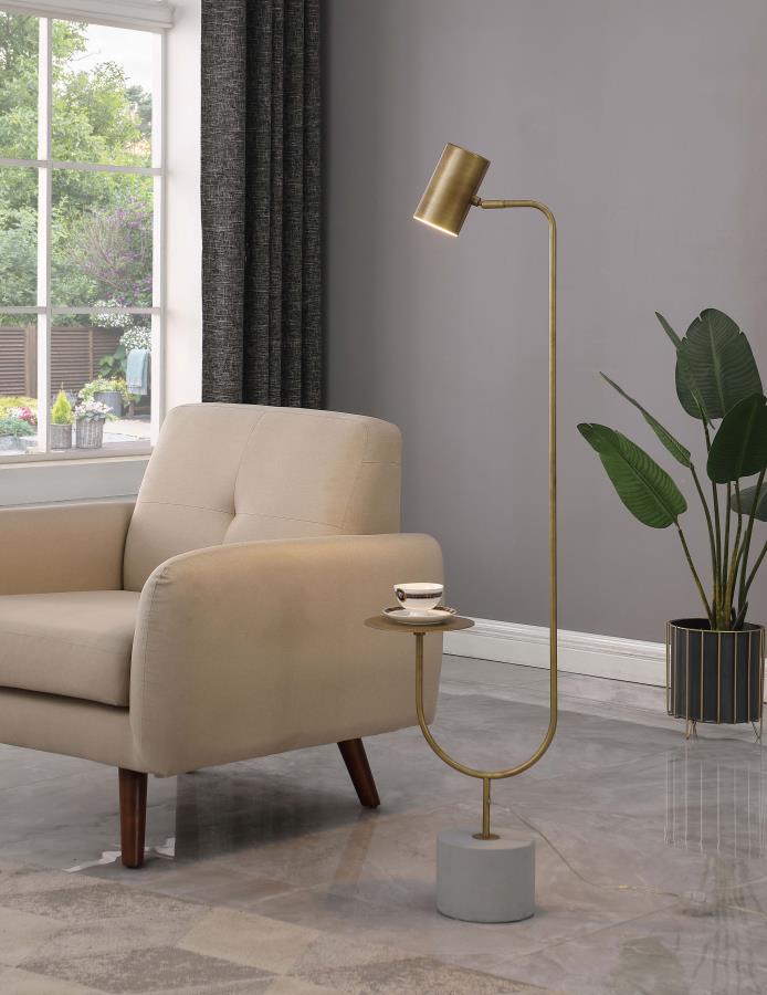 Jodie Gold Floor Lamp - MyWaynesHome #