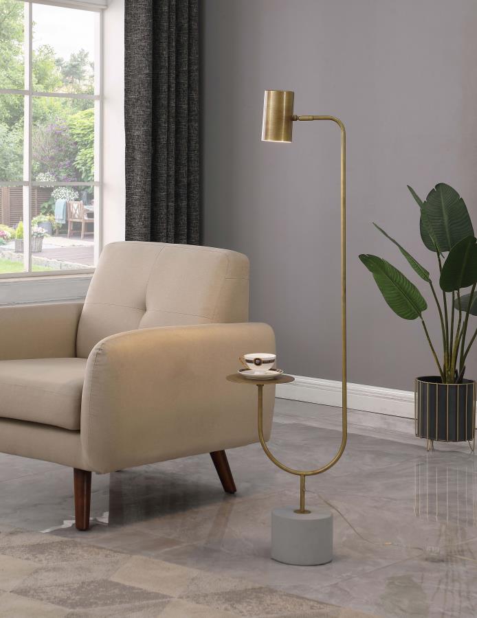 Jodie Gold Floor Lamp - MyWaynesHome #