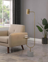 Jodie Gold Floor Lamp - MyWaynesHome #