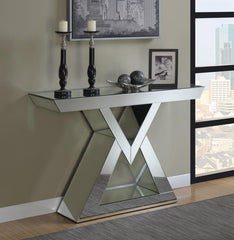 Cerecita Silver Console Table - MyWaynesHome #