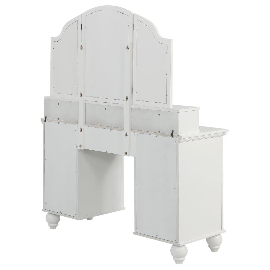 Reinhart White Vanity Set - MyWaynesHome #