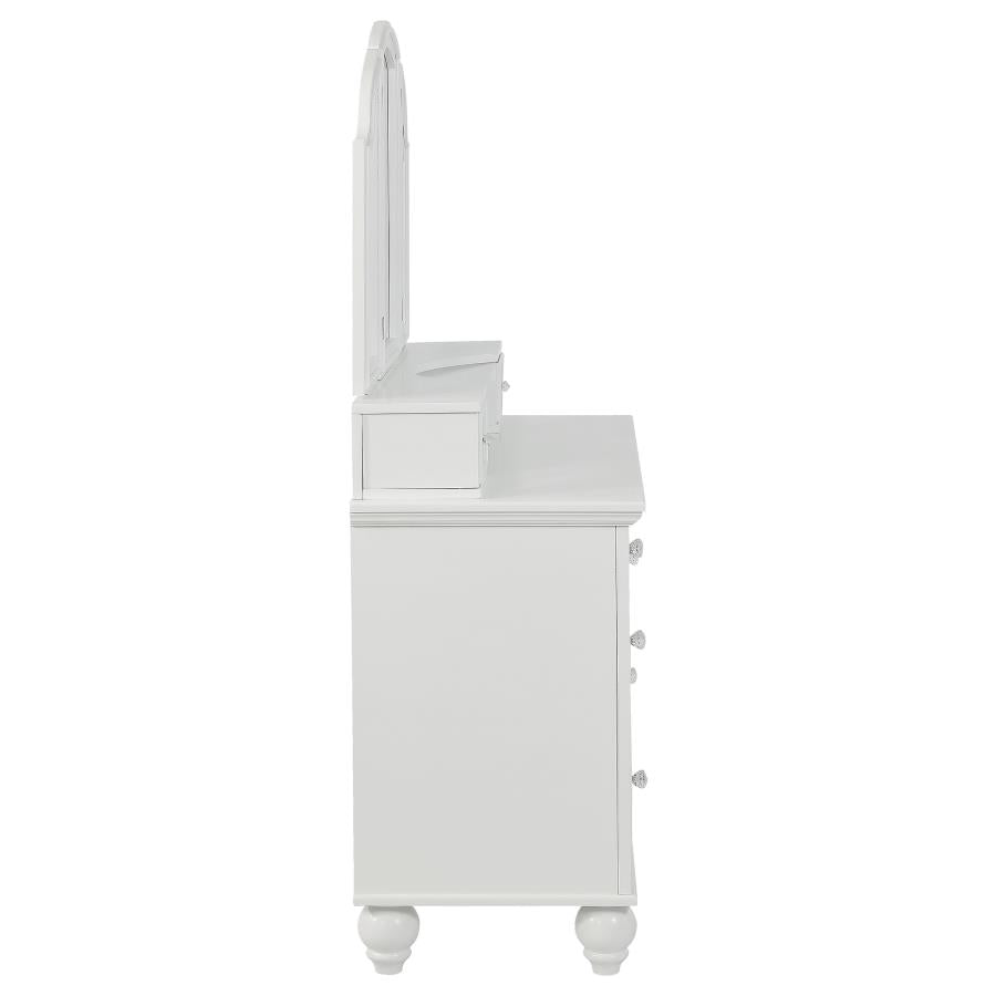 Reinhart White Vanity Set - MyWaynesHome #