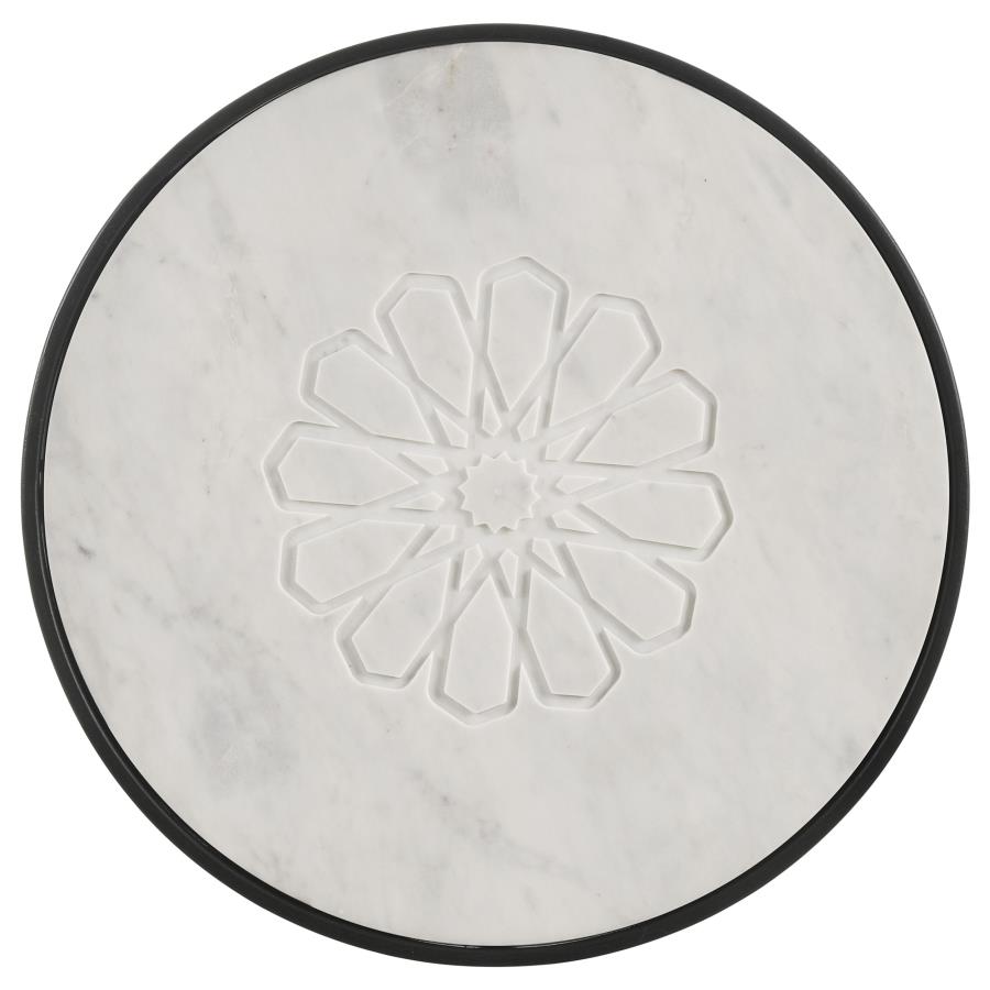 Kofi White Side Table - MyWaynesHome #