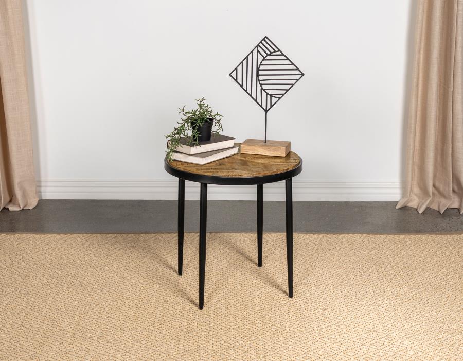 Hayden Brown Side Table - MyWaynesHome #