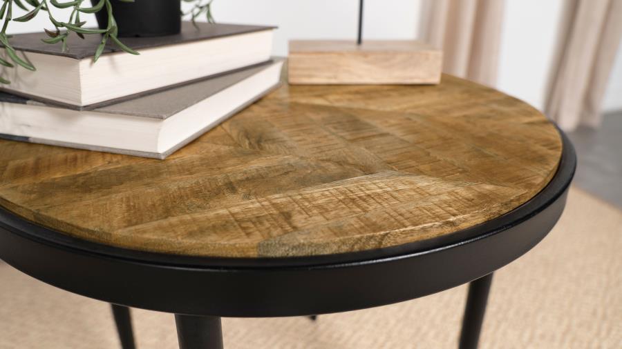Hayden Brown Side Table - MyWaynesHome #