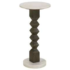 Colette White Side Table - MyWaynesHome #