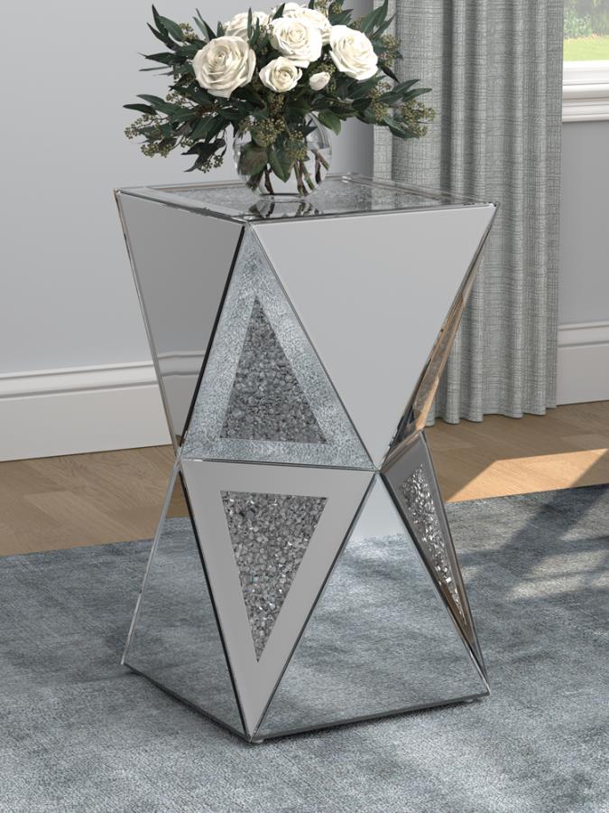 Matheo Silver Side Table - MyWaynesHome #