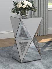 Matheo Silver Side Table - MyWaynesHome #