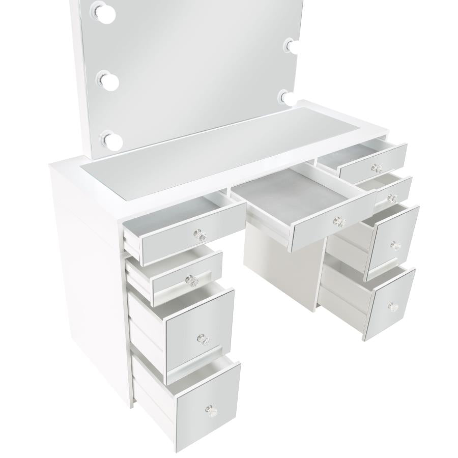 Regina White Vanity Set - MyWaynesHome #
