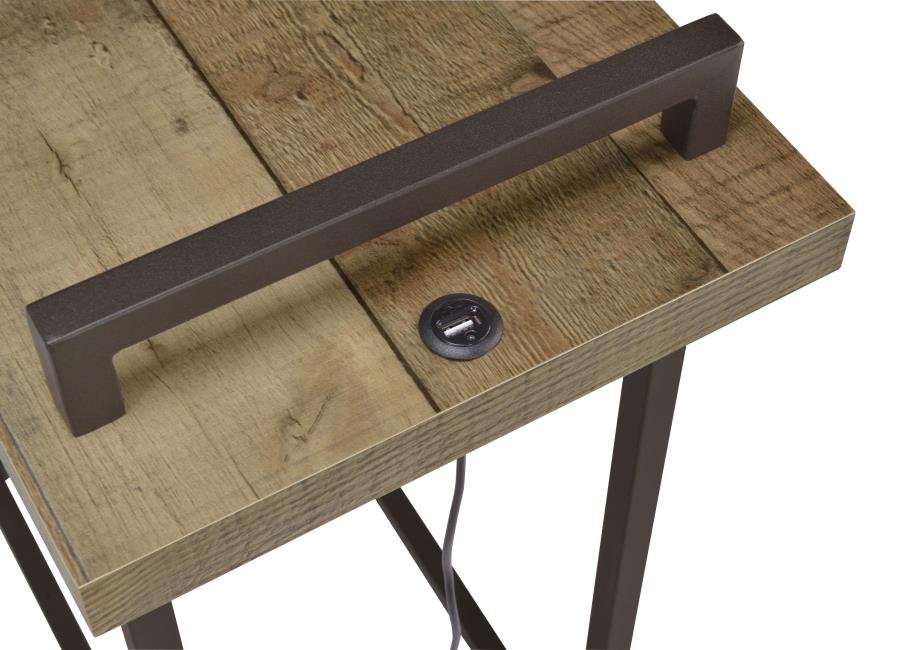 Maxwell Brown Side Table - MyWaynesHome #