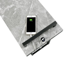 Maxwell Grey Side Table - MyWaynesHome #