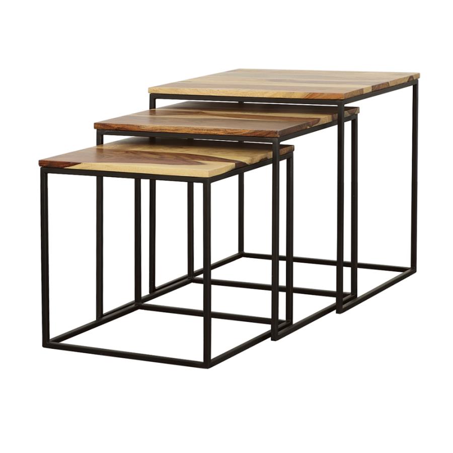 Belcourt Brown 3 Pc Nesting Table - MyWaynesHome #