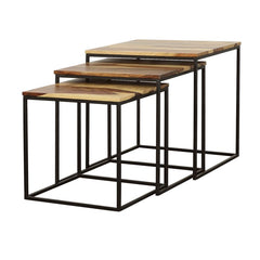 Belcourt Brown 3 Pc Nesting Table - MyWaynesHome #