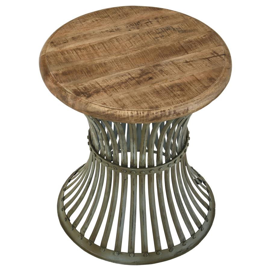 Matyas Blue Side Table - MyWaynesHome #