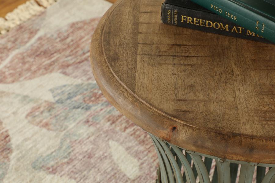 Matyas Blue Side Table - MyWaynesHome #