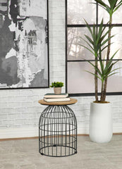 Bernardo Grey Side Table - MyWaynesHome #