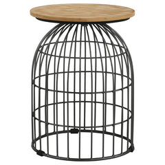 Bernardo Grey Side Table - MyWaynesHome #