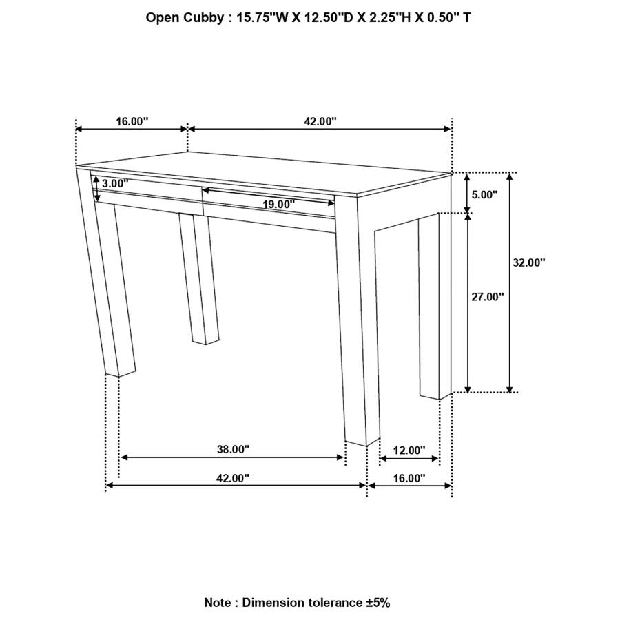 Jamesia Brown Console Table - MyWaynesHome #