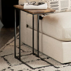 Rudy Brown Side Table - MyWaynesHome #