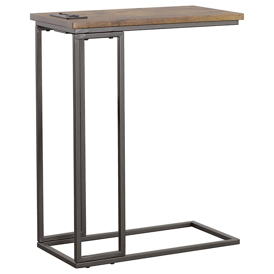 Rudy Brown Side Table - MyWaynesHome #