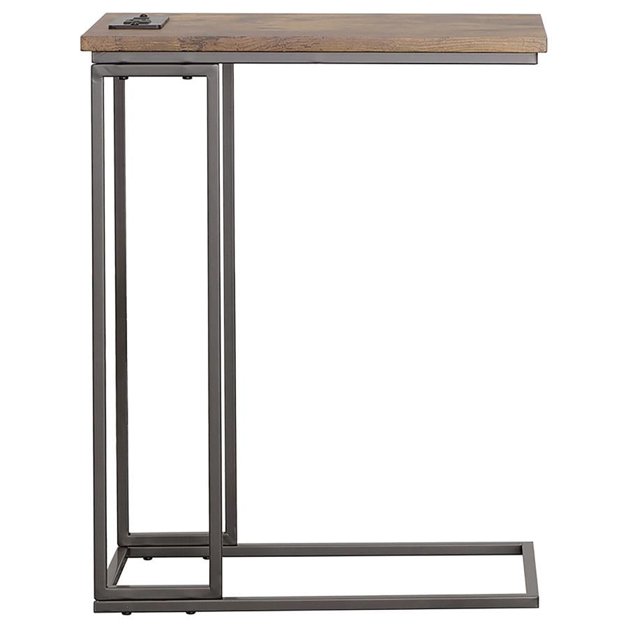 Rudy Brown Side Table - MyWaynesHome #