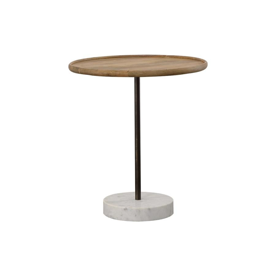 Ginevra Brown Side Table - MyWaynesHome #