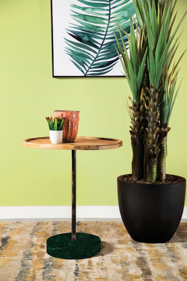 Ginevra Brown Side Table - MyWaynesHome #