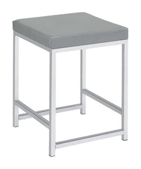 Umbridge Grey Vanity Stool - MyWaynesHome #