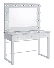 Umbridge Silver Vanity Table & Mirror - MyWaynesHome #