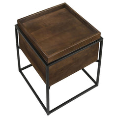 Ondrej Brown Side Table - MyWaynesHome #