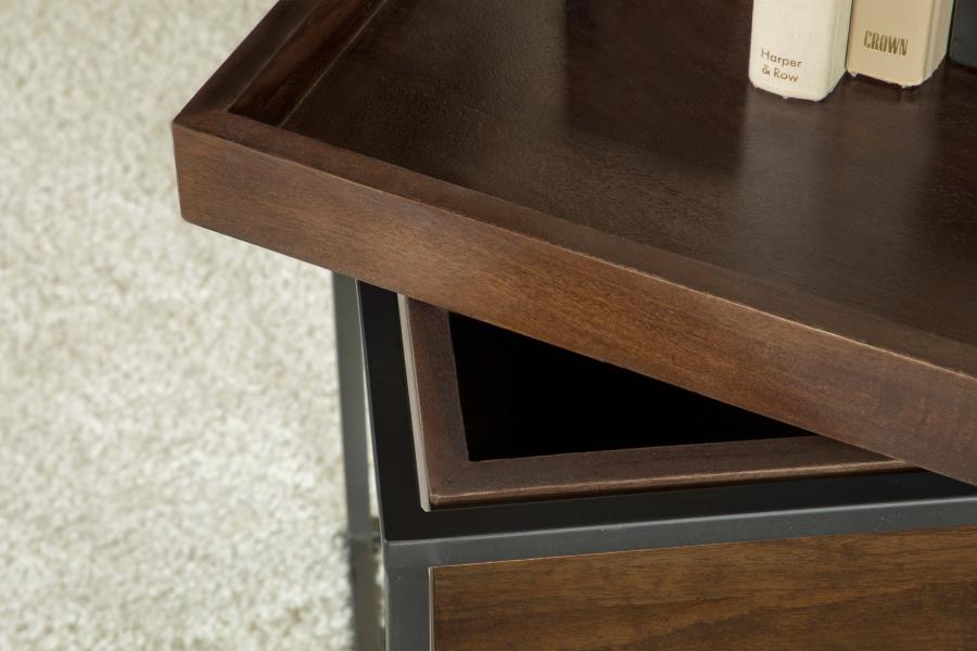 Ondrej Brown Side Table - MyWaynesHome #