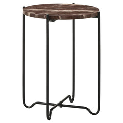 Latifa Red Side Table - MyWaynesHome #