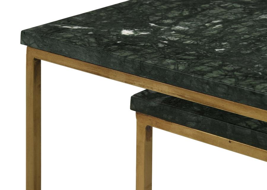 Medora Green 3 Pc Nesting Table - MyWaynesHome #