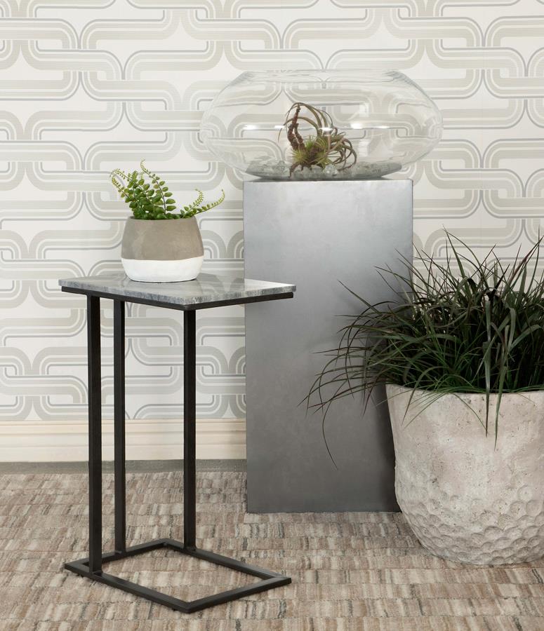 Vicente Black Side Table - MyWaynesHome #